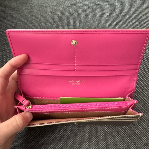 Kate Spade Gold Wallet - Picture 2 of 7